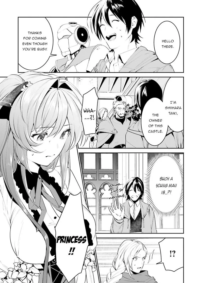 Tenkuu no Shiro o Moratta no de Isekai de Tanoshiku Asobitai Chapter 10 page 14