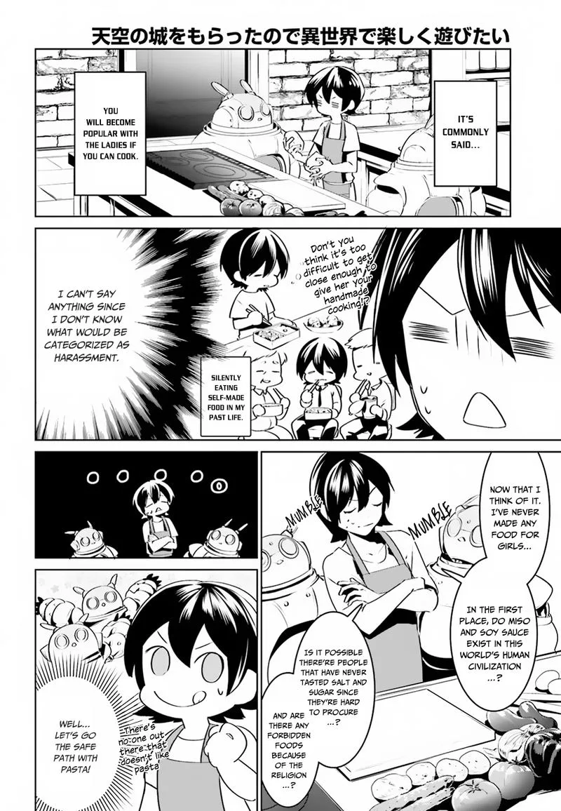 Tenkuu no Shiro o Moratta no de Isekai de Tanoshiku Asobitai Chapter 2 page 10