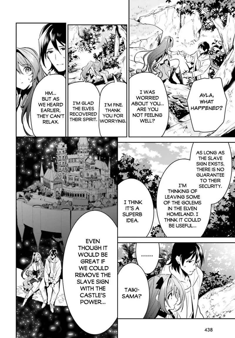 Tenkuu no Shiro o Moratta no de Isekai de Tanoshiku Asobitai Chapter 28 page 12