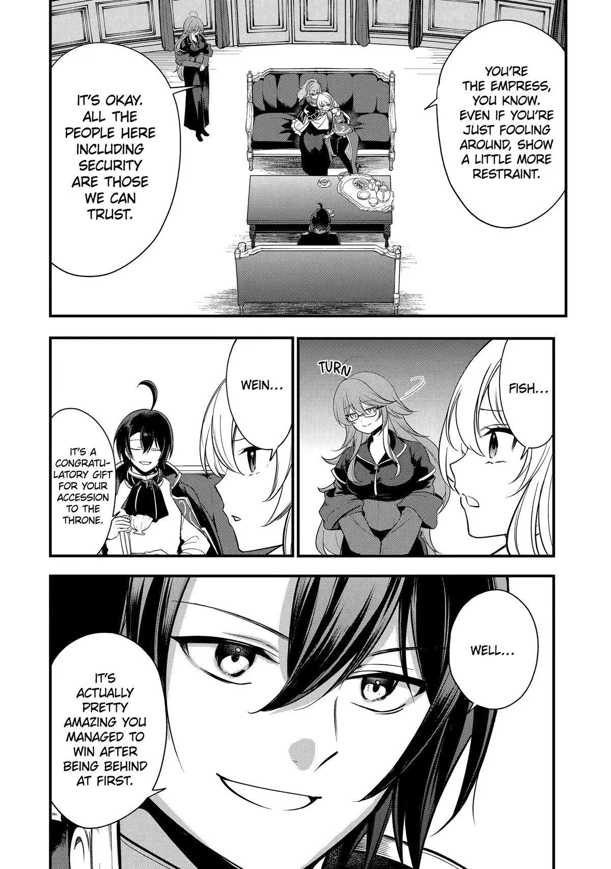 Tensai Ouji no Akaji Kokka Saisei Jutsu - Souda, Baikoku Shiyou Chapter 292 page 10
