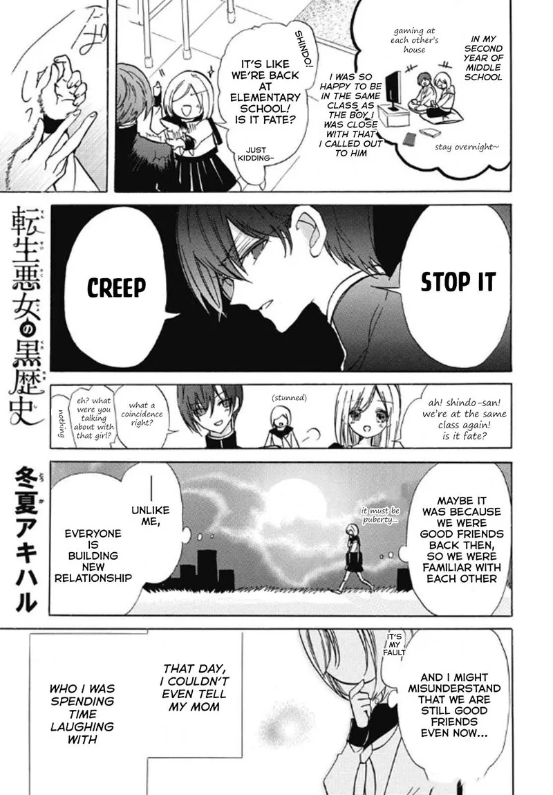 Tensei Akujo no Kuro Rekishi Chapter 70 page 1