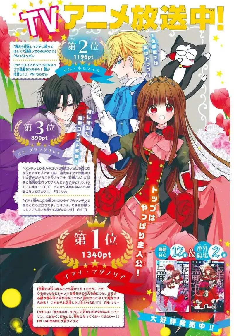 Tensei Akujo no Kuro Rekishi Chapter 83 page 1