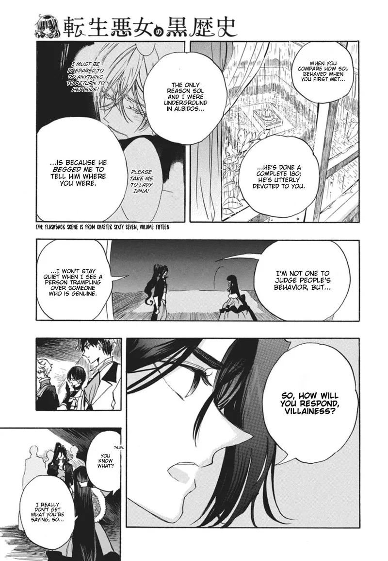 Tensei Akujo no Kuro Rekishi Chapter 88 page 26