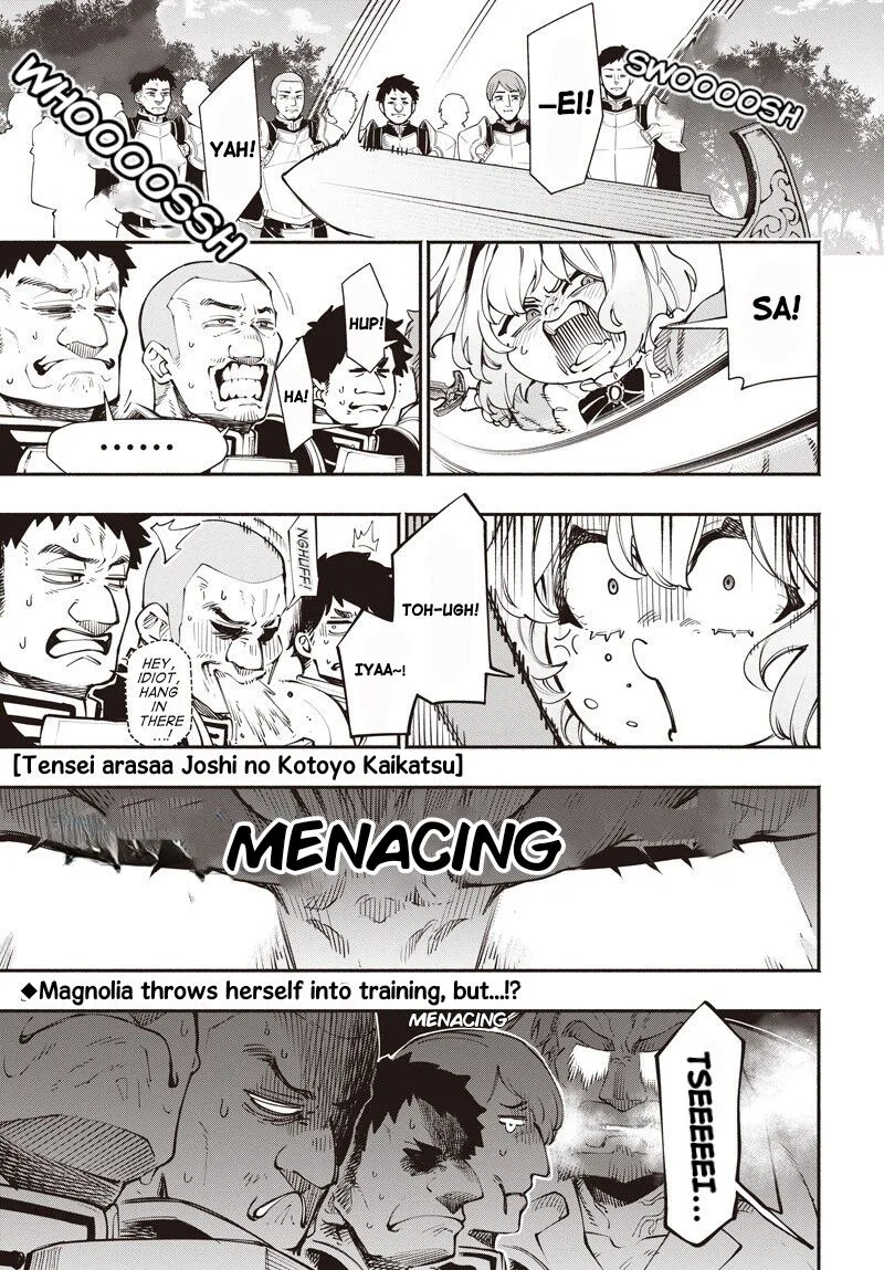 Tensei Arasaa Joshi no Kotoyo Kaikatsu Chapter 13.1 page 1