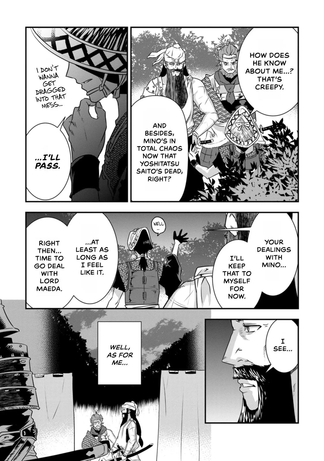 Tensei! Hanbei Takenaka Chapter 14 page 17
