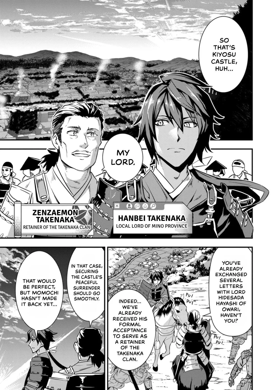 Tensei! Hanbei Takenaka Chapter 15 page 1