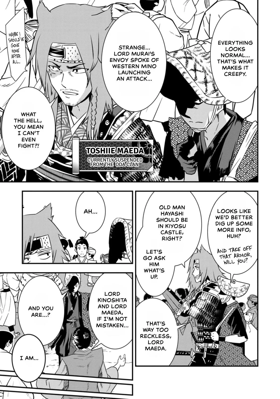 Tensei! Hanbei Takenaka Chapter 16 page 9