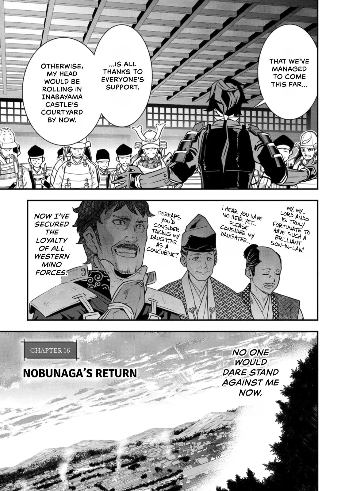 Tensei! Hanbei Takenaka Chapter 16 page 3