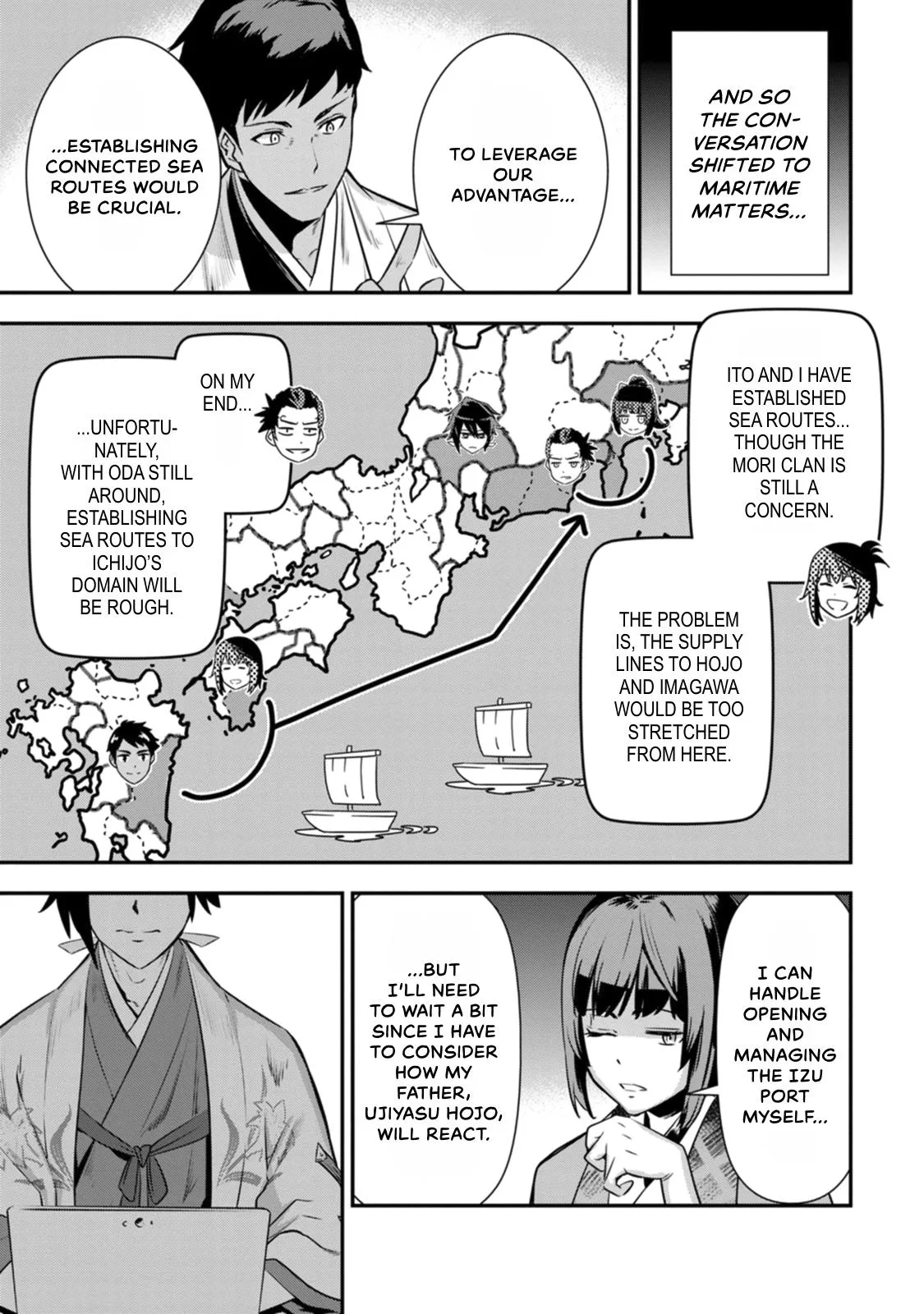 Tensei! Hanbei Takenaka Chapter 18 page 17