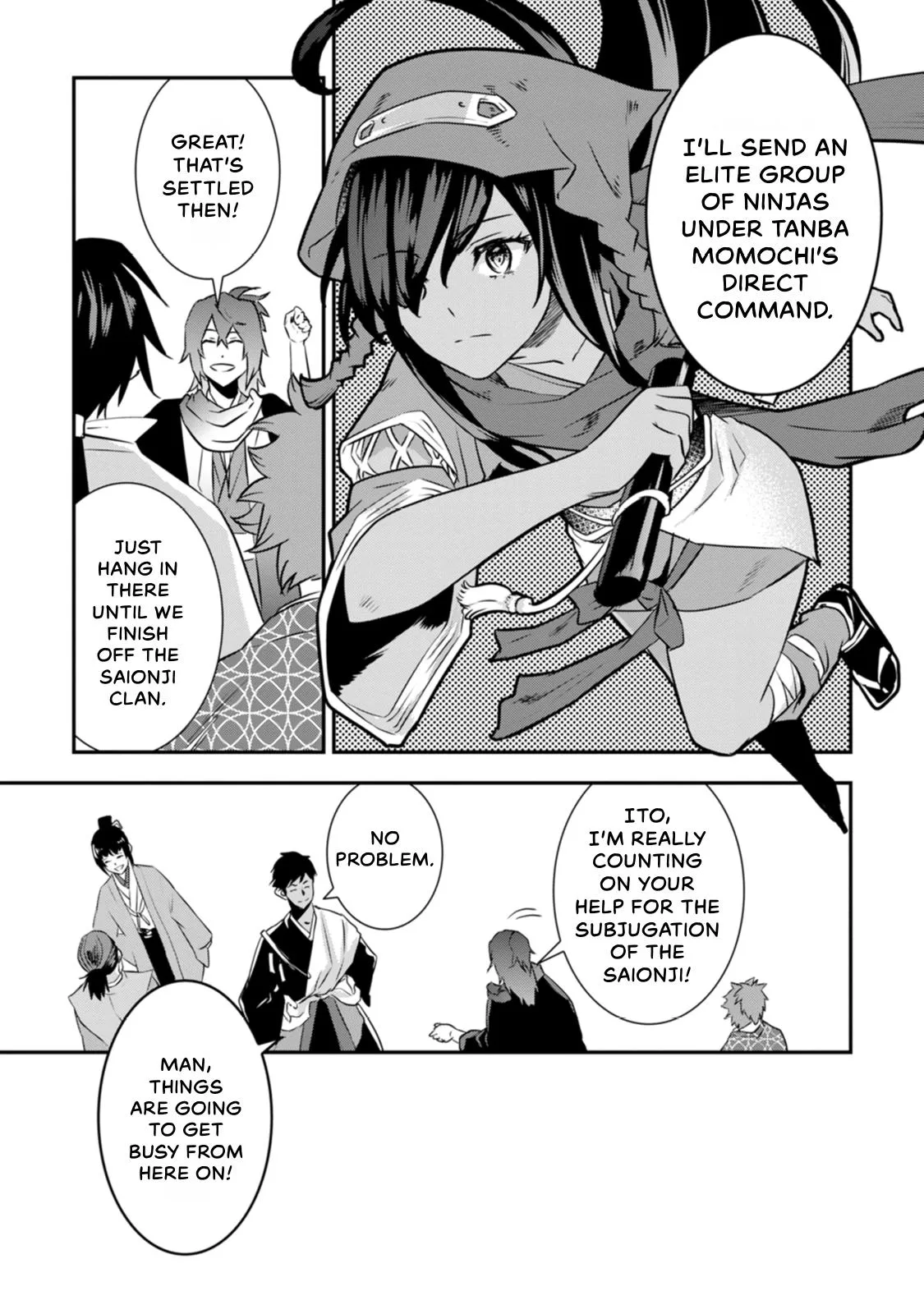 Tensei! Hanbei Takenaka Chapter 19 page 20