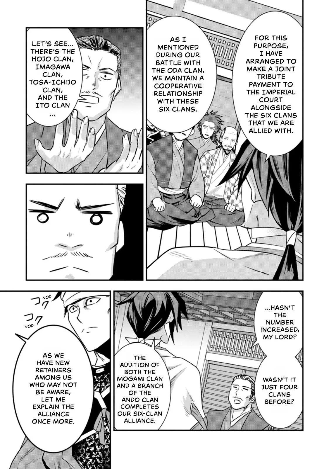 Tensei! Hanbei Takenaka Chapter 21 page 13