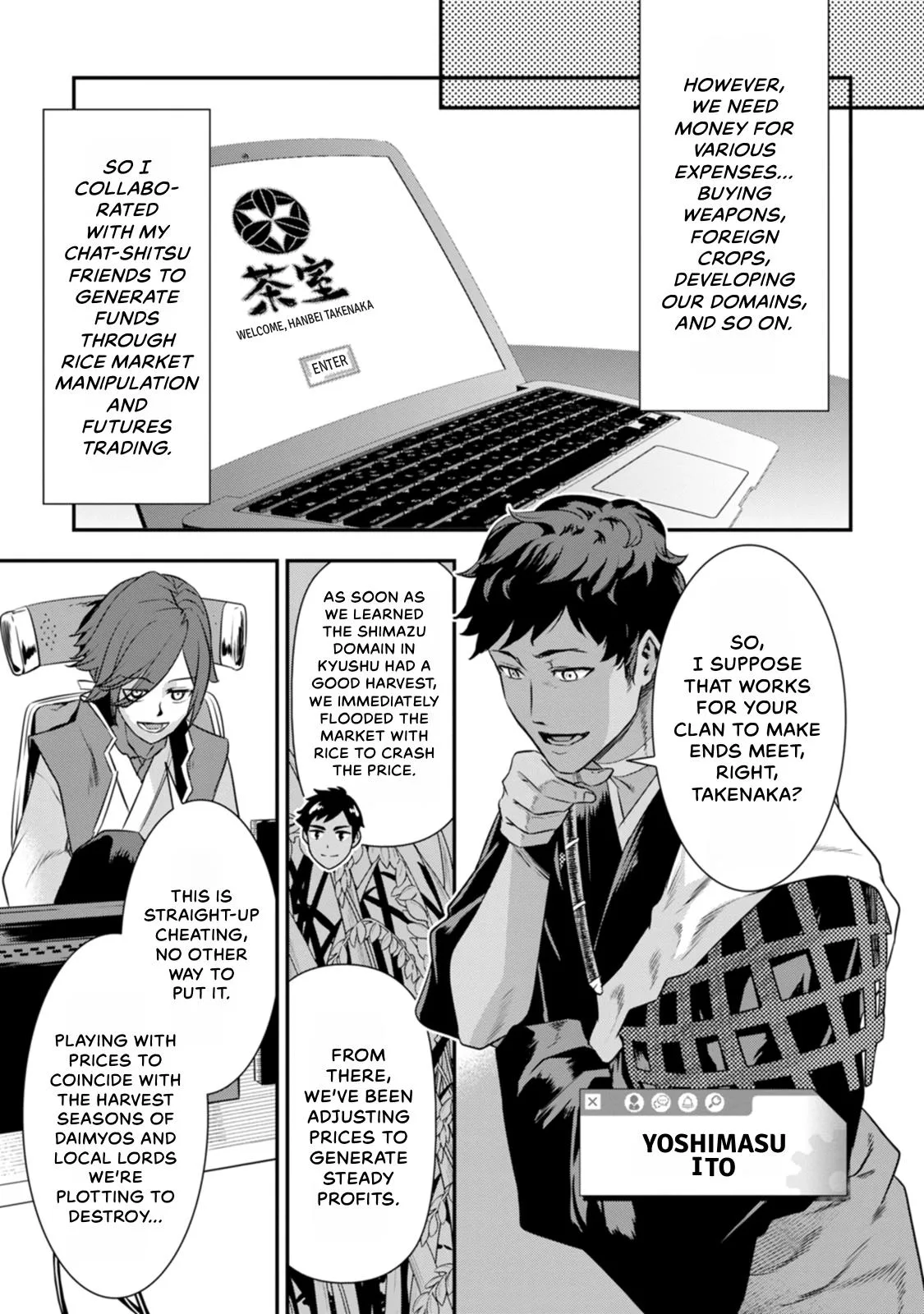 Tensei! Hanbei Takenaka Chapter 22 page 5