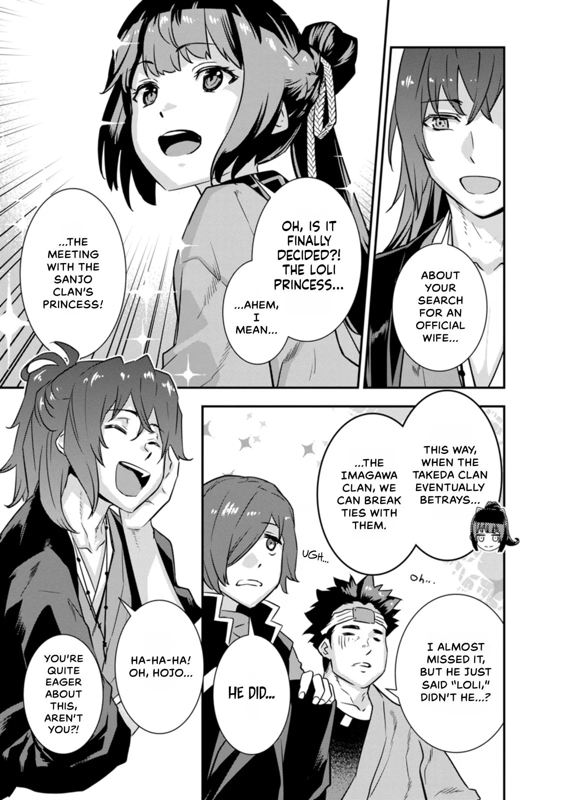Tensei! Hanbei Takenaka Chapter 28 page 4