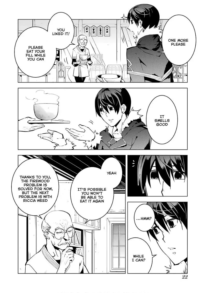 Tensei Kenja no Isekai Raifu ~Daini no Shokugyo wo Ete, Sekai Saikyou ni Narimashita~ Chapter 13 page 22
