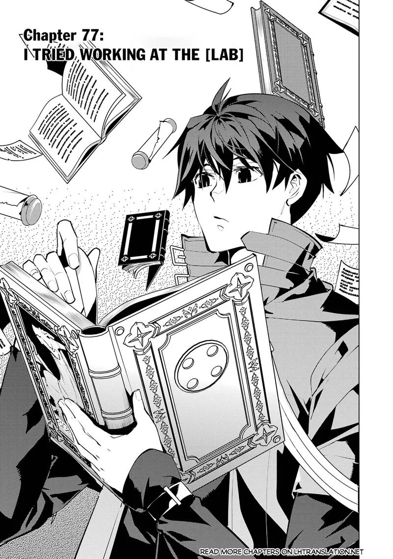 Tensei Kenja no Isekai Raifu ~Daini no Shokugyo wo Ete, Sekai Saikyou ni Narimashita~ Chapter 77.1 page 1