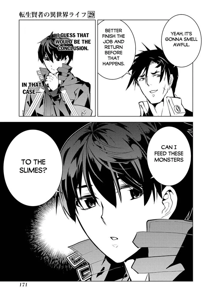 Tensei Kenja no Isekai Raifu ~Daini no Shokugyo wo Ete, Sekai Saikyou ni Narimashita~ Chapter 87.2 page 17