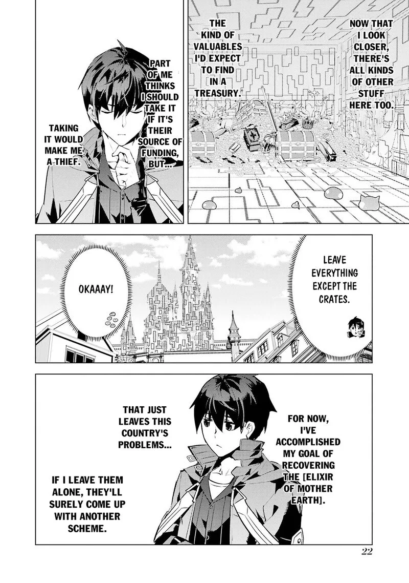 Tensei Kenja no Isekai Raifu ~Daini no Shokugyo wo Ete, Sekai Saikyou ni Narimashita~ Chapter 94 page 22