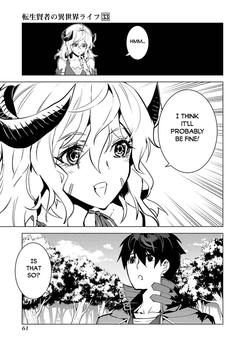 Tensei Kenja no Isekai Raifu ~Daini no Shokugyo wo Ete, Sekai Saikyou ni Narimashita~ Chapter 97 page 60