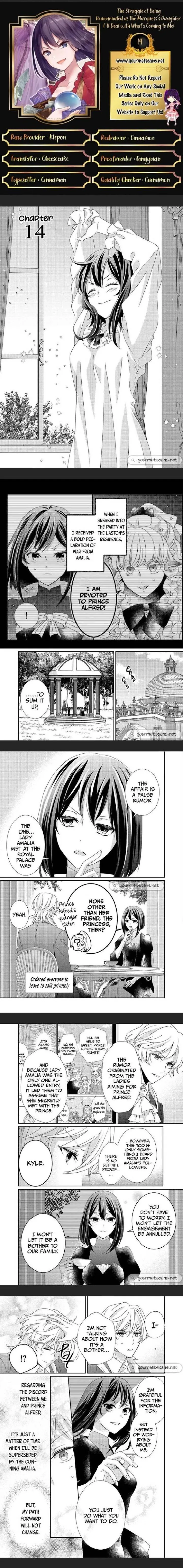Tensei Koushaku Reijou Funtouki Watashi, Rippa ni Zamaasaretemisemasu! Chapter 14 page 1