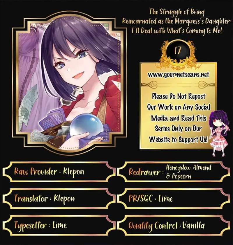 Tensei Koushaku Reijou Funtouki Watashi, Rippa ni Zamaasaretemisemasu! Chapter 17 page 1