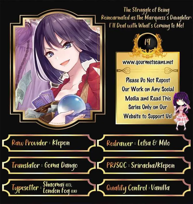 Tensei Koushaku Reijou Funtouki Watashi, Rippa ni Zamaasaretemisemasu! Chapter 19 page 1