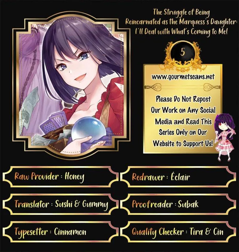 Tensei Koushaku Reijou Funtouki Watashi, Rippa ni Zamaasaretemisemasu! Chapter 5 page 1