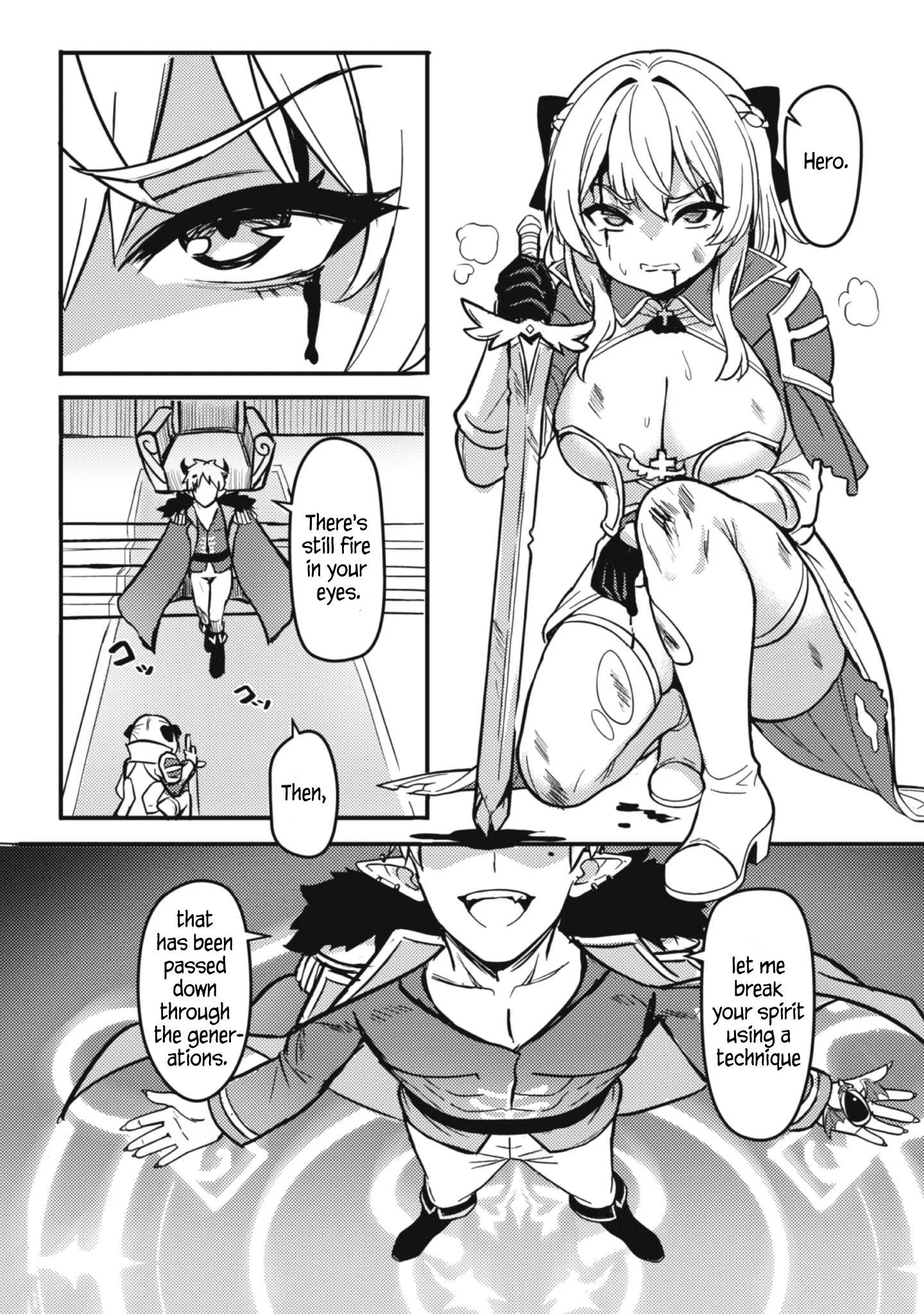 Tensei Maou-sama wa Yuusha ni Katenai! Chapter 1 page 7