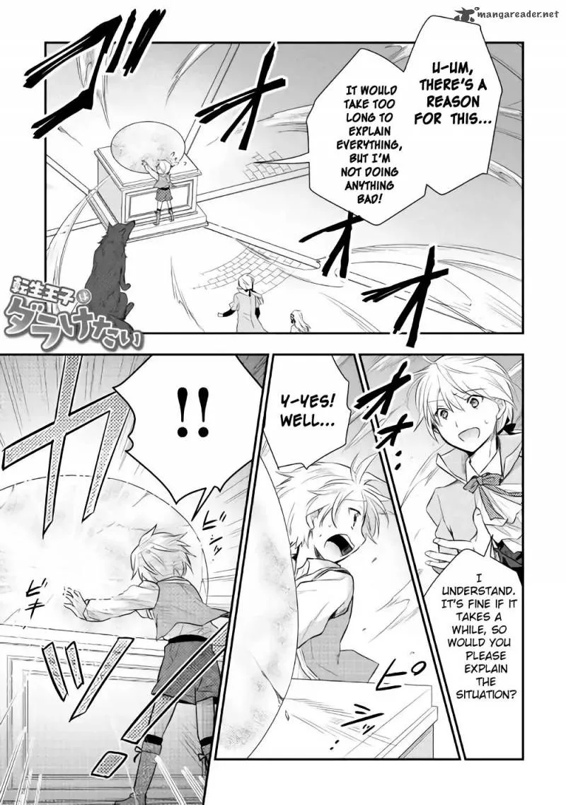 Tensei Ouji wa Daraketai Chapter 6 page 1
