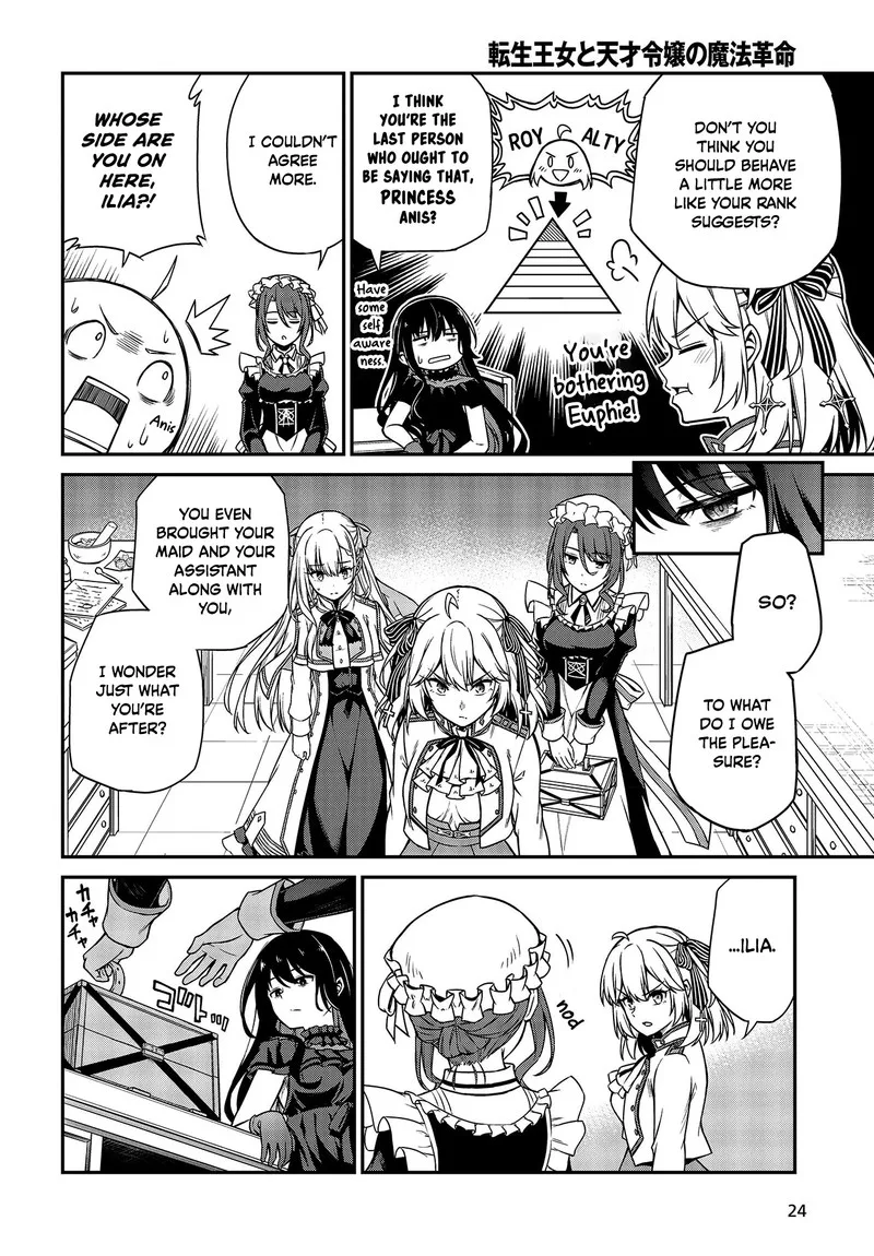 Tensei Oujo to Tensai Reijou no Mahou Kakumei Chapter 18 page 21