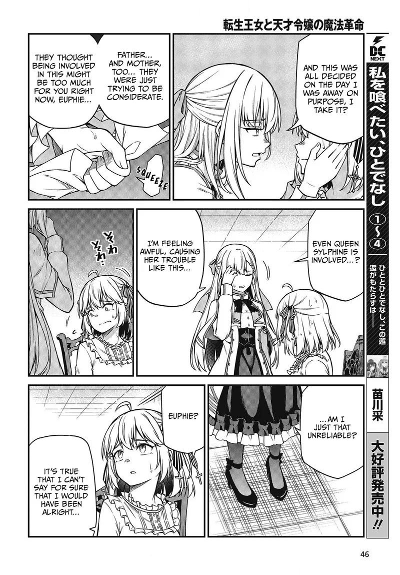 Tensei Oujo to Tensai Reijou no Mahou Kakumei Chapter 22 page 6