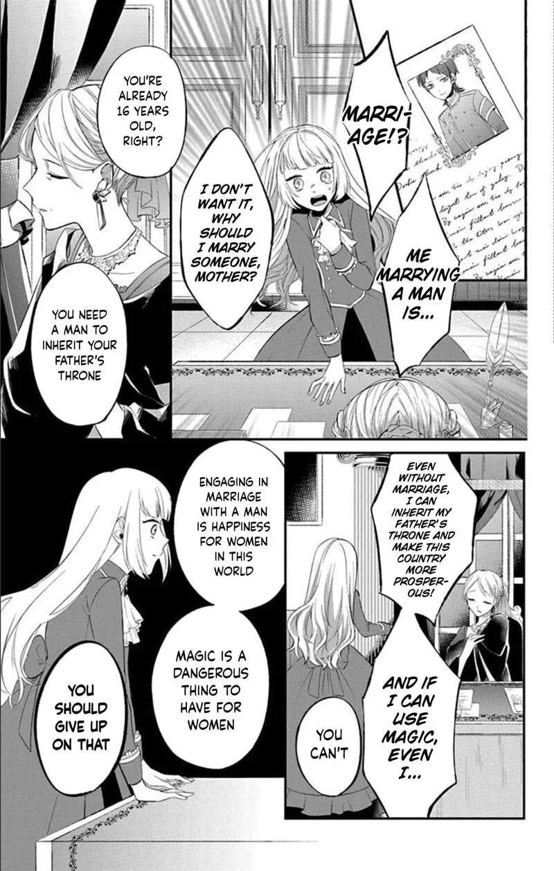 Tensei Shitara Hime Datta node Dansou Joshi Kiwamete Saikyou Mahou Tsukai Mezasuwa. Chapter 1.1 page 9