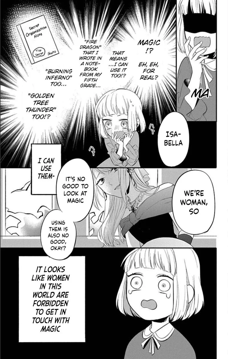 Tensei Shitara Hime Datta node Dansou Joshi Kiwamete Saikyou Mahou Tsukai Mezasuwa. Chapter 1.1 page 7