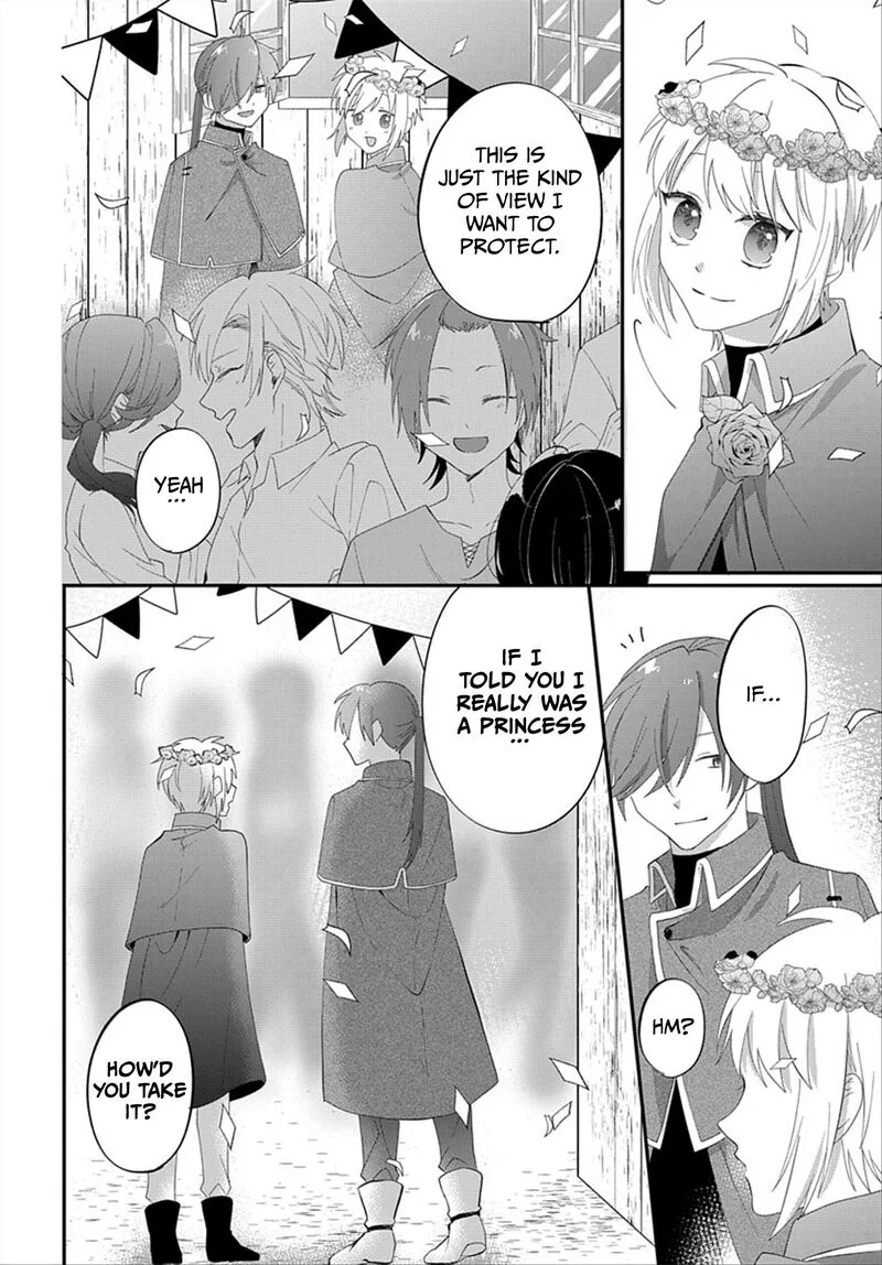 Tensei Shitara Hime Datta node Dansou Joshi Kiwamete Saikyou Mahou Tsukai Mezasuwa. Chapter 13 page 40