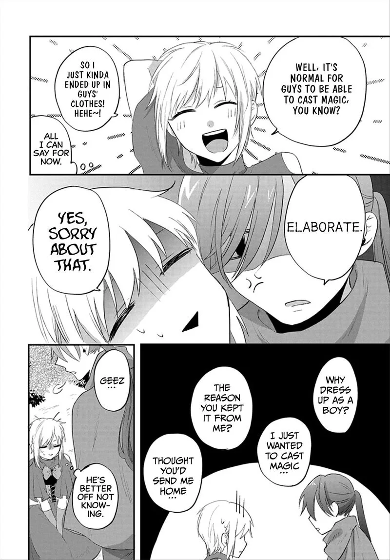 Tensei Shitara Hime Datta node Dansou Joshi Kiwamete Saikyou Mahou Tsukai Mezasuwa. Chapter 17 page 4