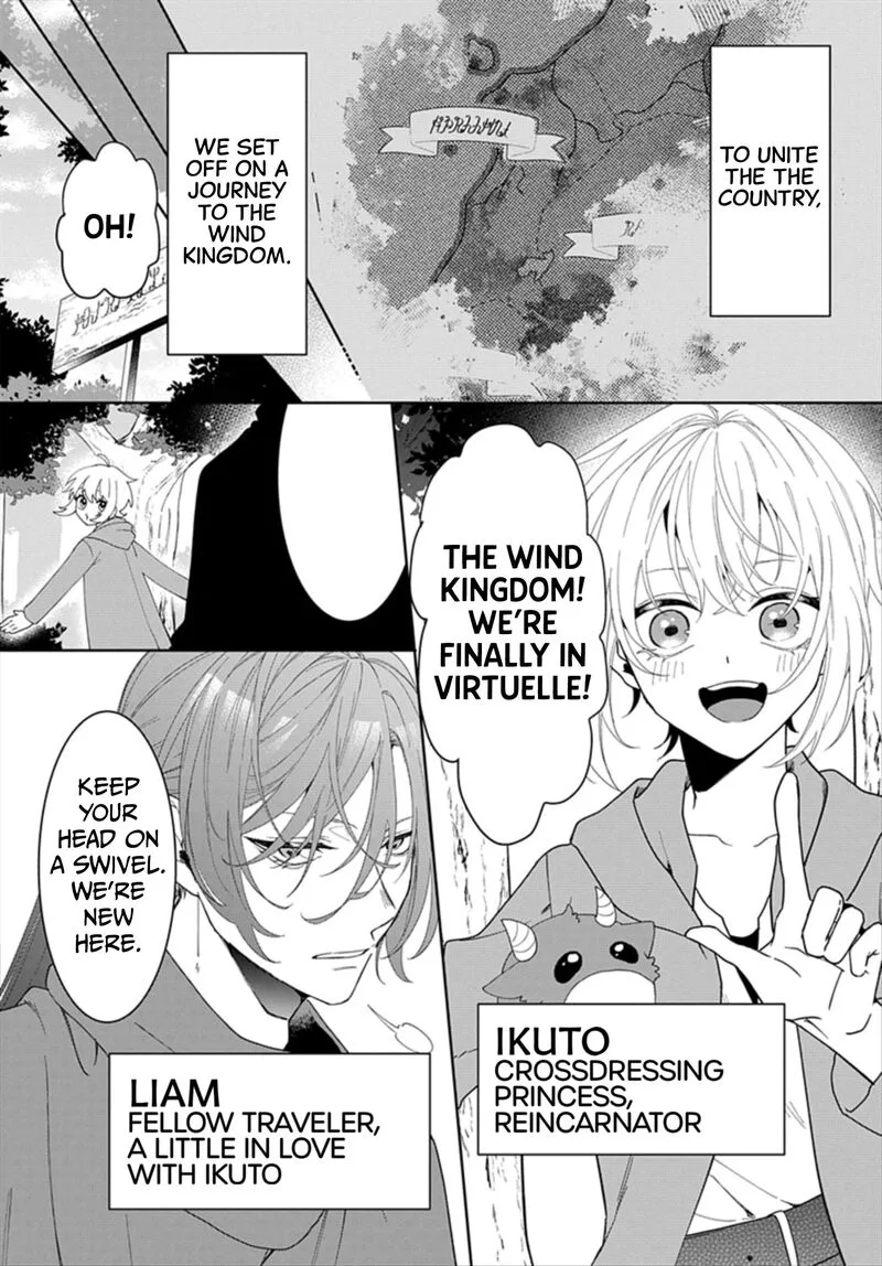 Tensei Shitara Hime Datta node Dansou Joshi Kiwamete Saikyou Mahou Tsukai Mezasuwa. Chapter 21 page 2