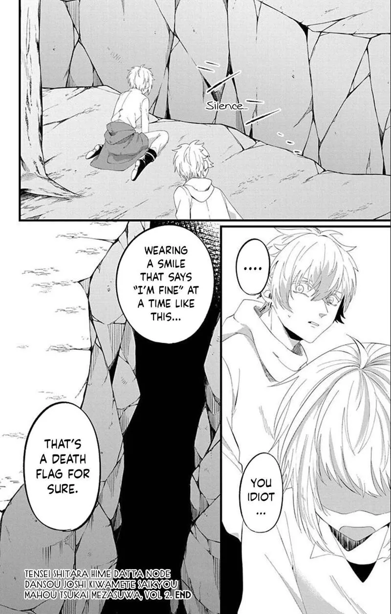 Tensei Shitara Hime Datta node Dansou Joshi Kiwamete Saikyou Mahou Tsukai Mezasuwa. Chapter 8 page 28
