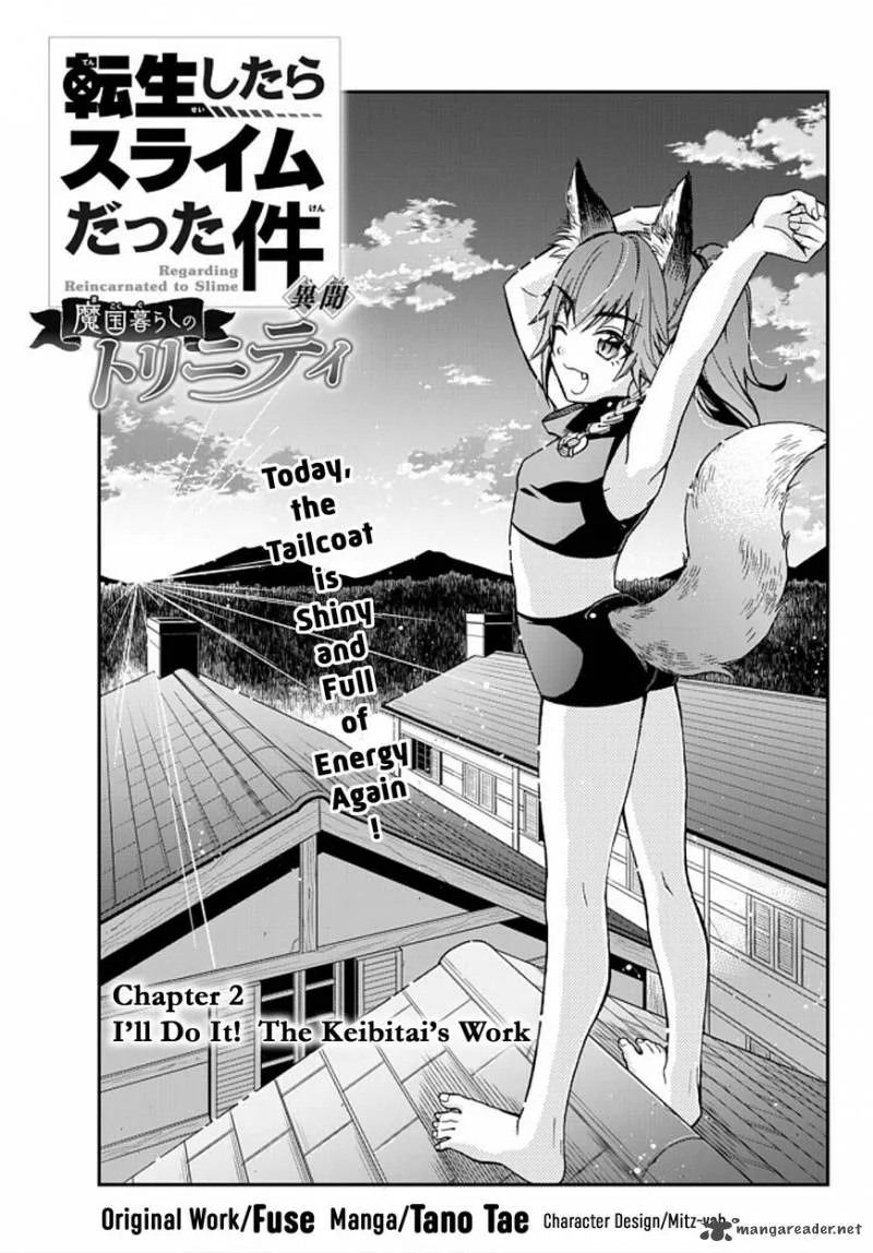 Tensei shitara Slime datta Ken Ibun: Makuni Kurashi no Trinity Chapter 2 page 1