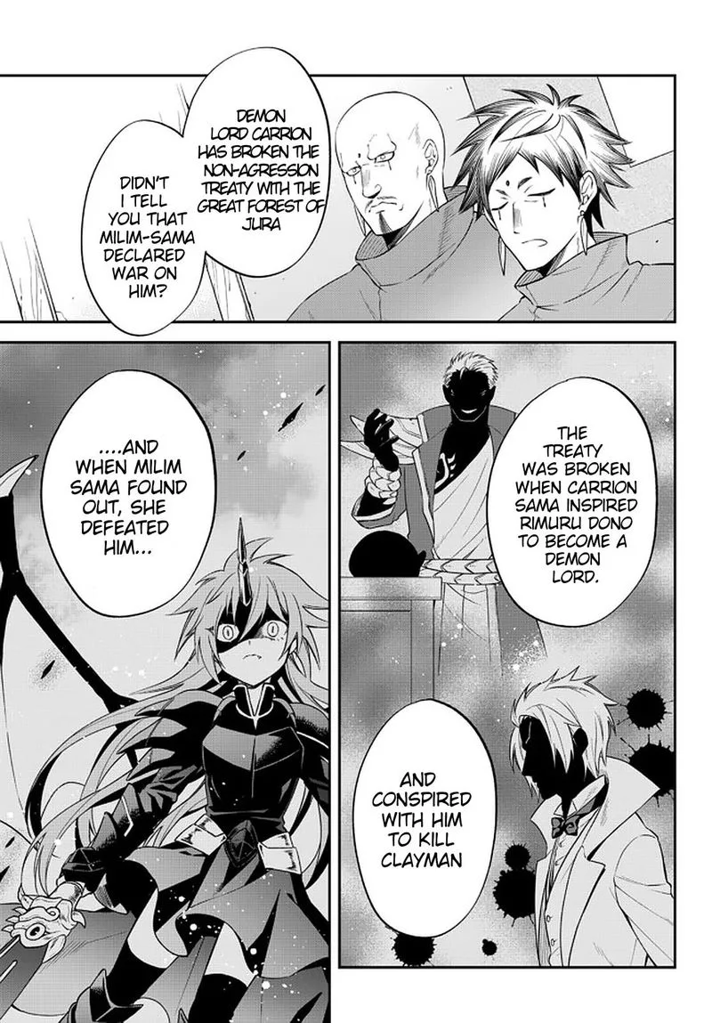 Tensei shitara Slime datta Ken Ibun: Makuni Kurashi no Trinity Chapter 34 page 4