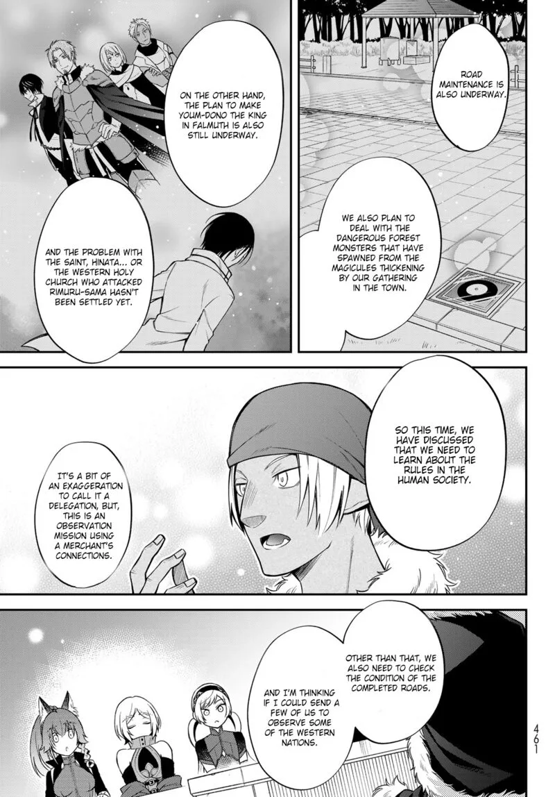 Tensei shitara Slime datta Ken Ibun: Makuni Kurashi no Trinity Chapter 43 page 13