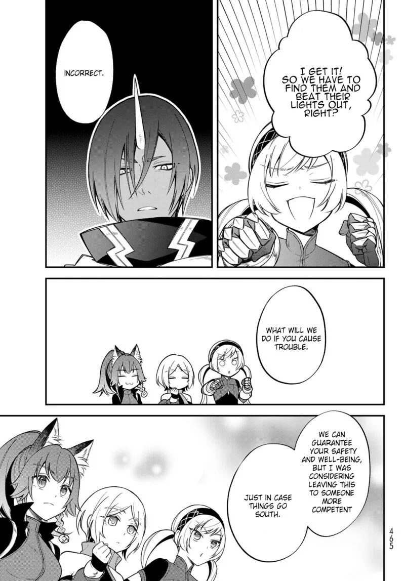 Tensei shitara Slime datta Ken Ibun: Makuni Kurashi no Trinity Chapter 43 page 17