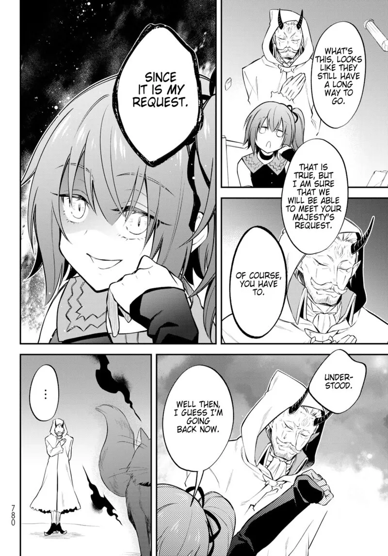 Tensei shitara Slime datta Ken Ibun: Makuni Kurashi no Trinity Chapter 55 page 13