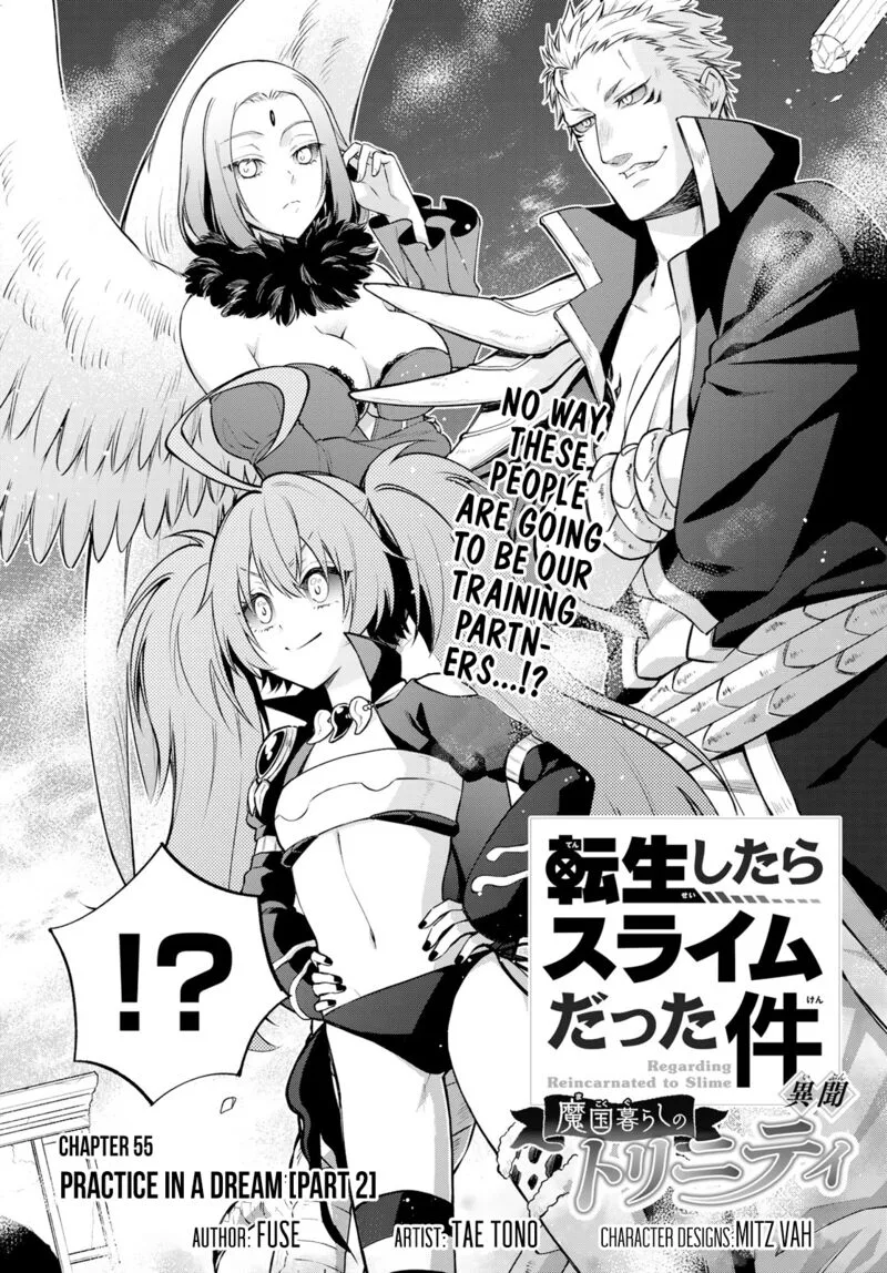 Tensei shitara Slime datta Ken Ibun: Makuni Kurashi no Trinity Chapter 55 page 3
