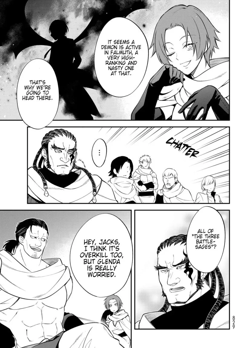 Tensei shitara Slime datta Ken Ibun: Makuni Kurashi no Trinity Chapter 58 page 13