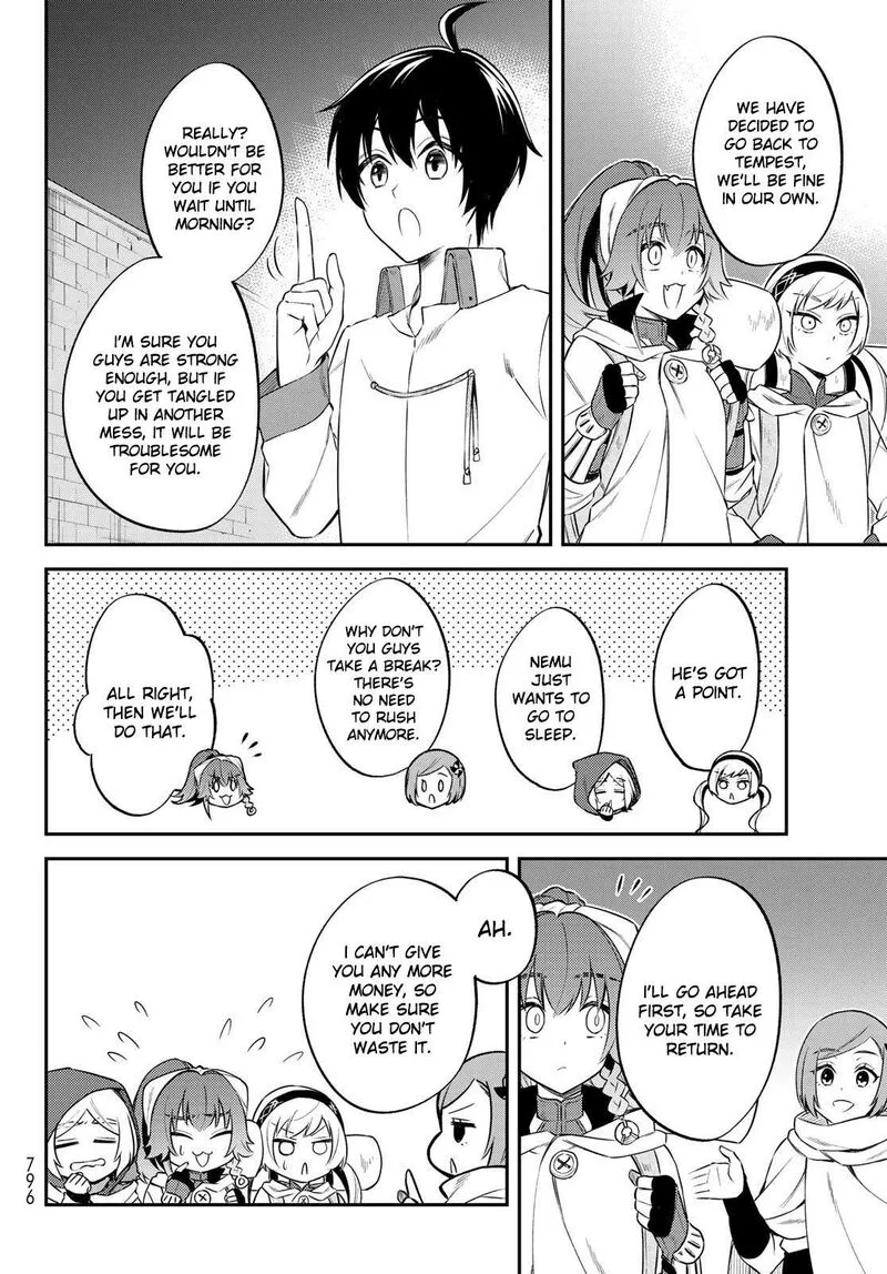 Tensei shitara Slime datta Ken Ibun: Makuni Kurashi no Trinity Chapter 61 page 18