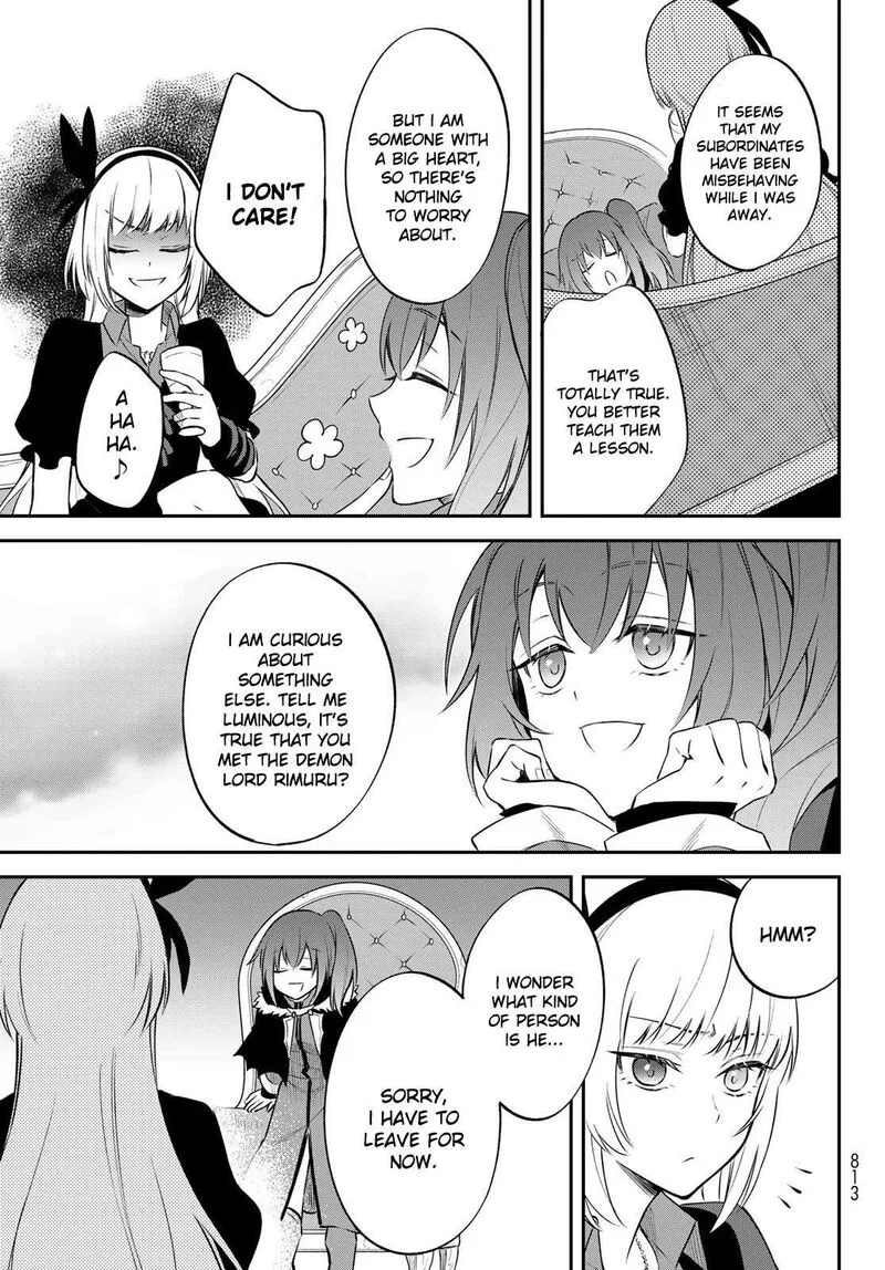 Tensei shitara Slime datta Ken Ibun: Makuni Kurashi no Trinity Chapter 61 page 35