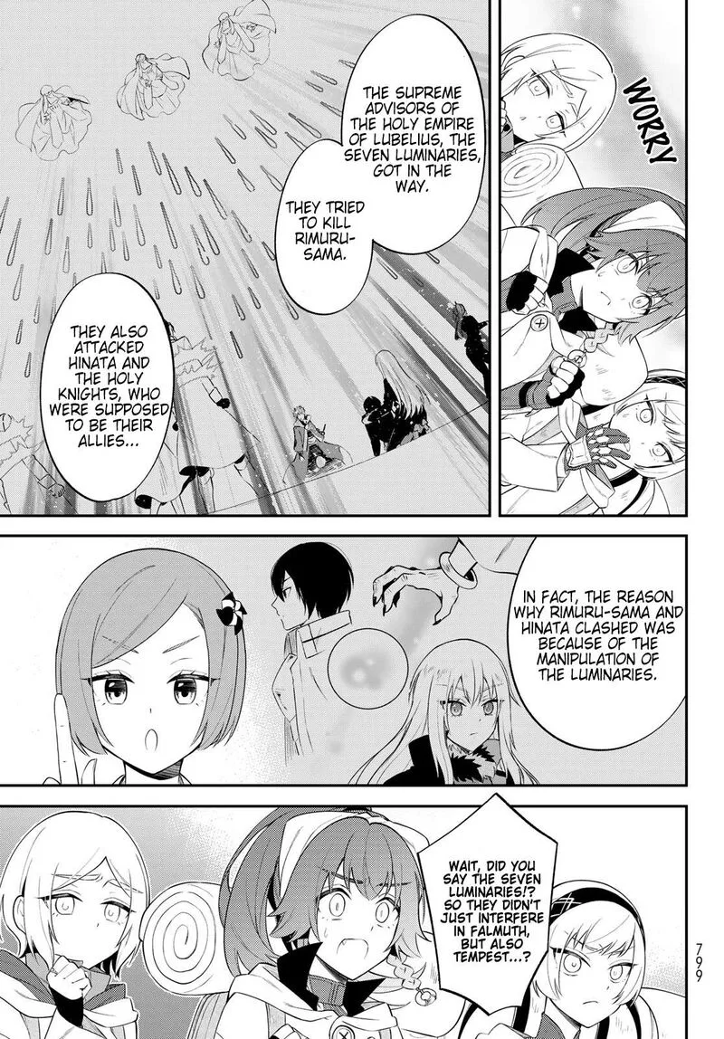 Tensei shitara Slime datta Ken Ibun: Makuni Kurashi no Trinity Chapter 62 page 9