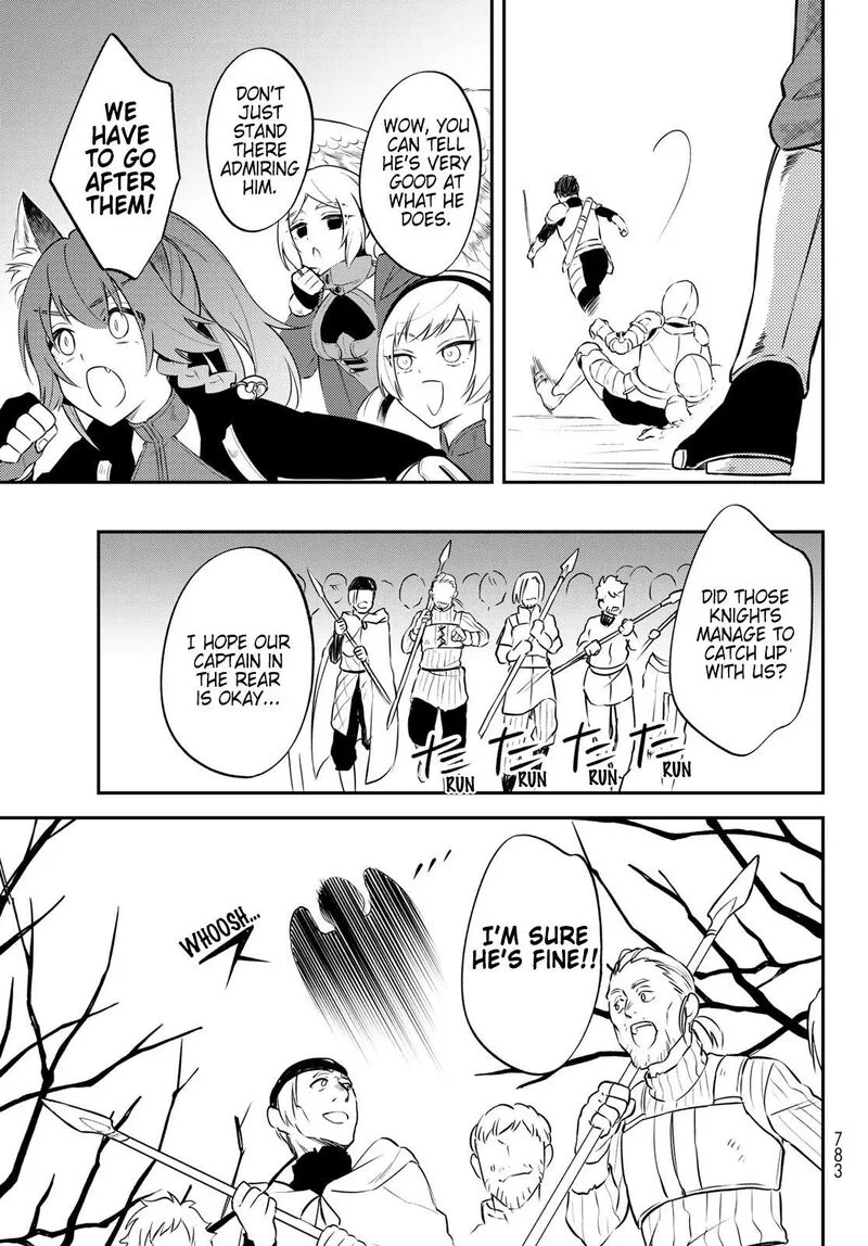 Tensei shitara Slime datta Ken Ibun: Makuni Kurashi no Trinity Chapter 64 page 13