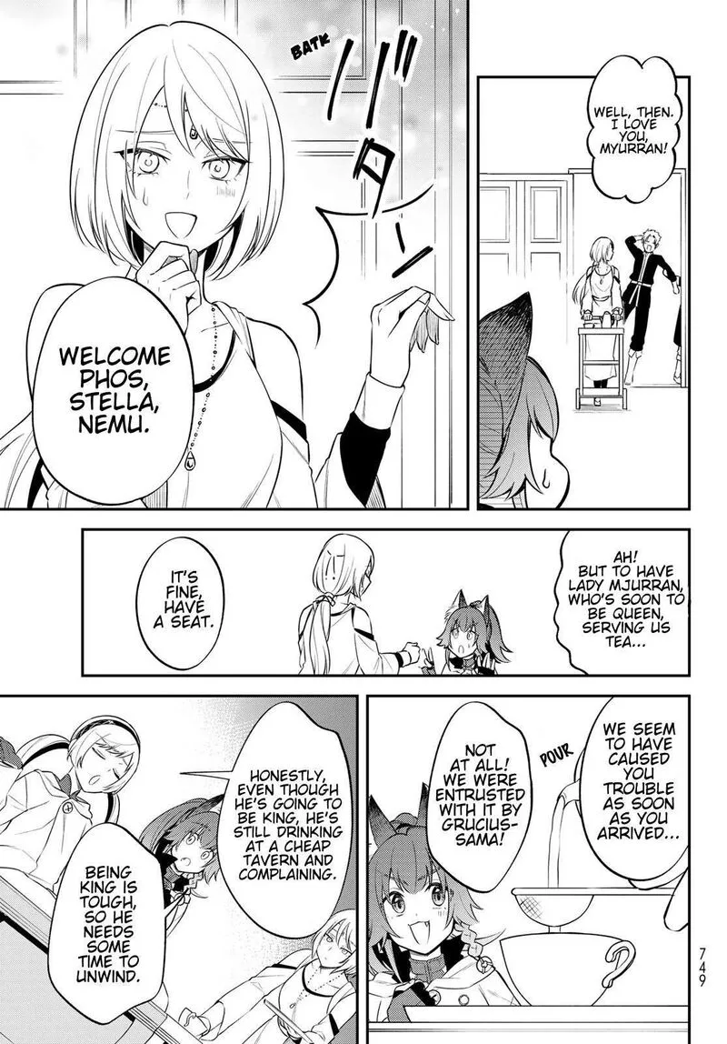 Tensei shitara Slime datta Ken Ibun: Makuni Kurashi no Trinity Chapter 66 page 13