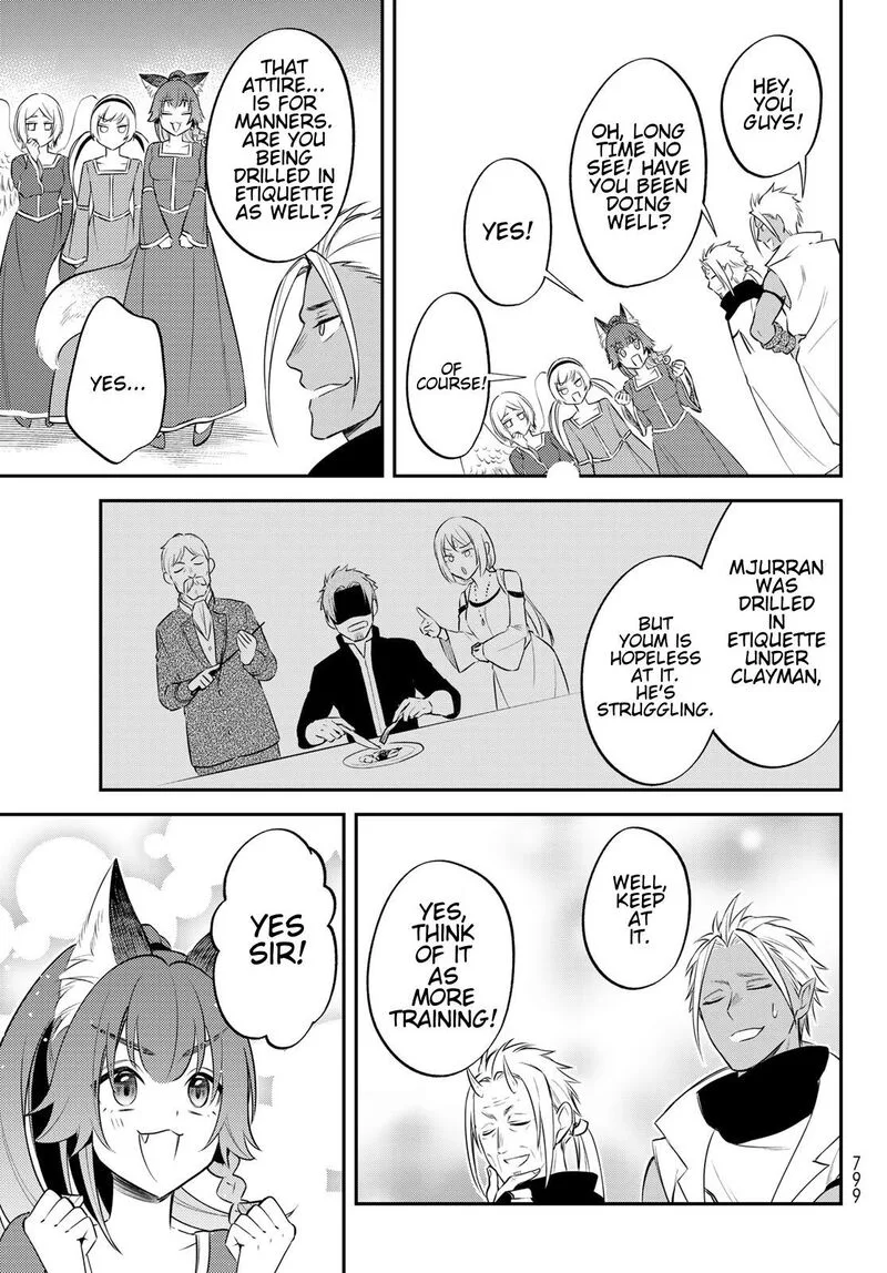 Tensei shitara Slime datta Ken Ibun: Makuni Kurashi no Trinity Chapter 67 page 13