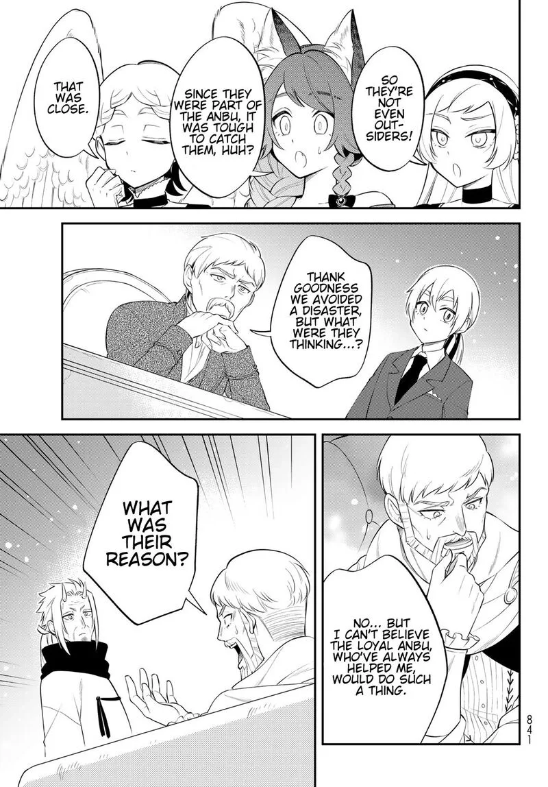 Tensei shitara Slime datta Ken Ibun: Makuni Kurashi no Trinity Chapter 71 page 9